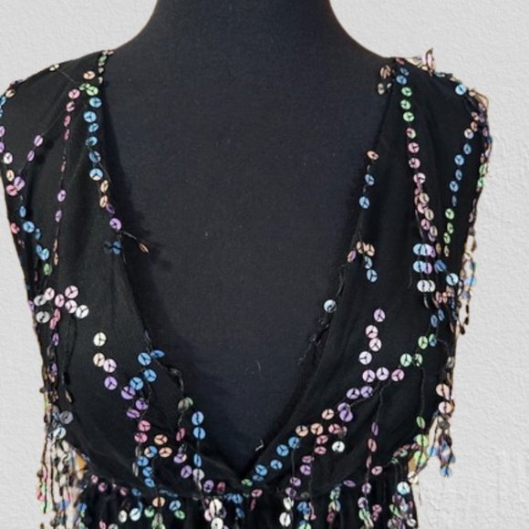 Sequin Cocktail Mini Dress - Picture 9 of 13